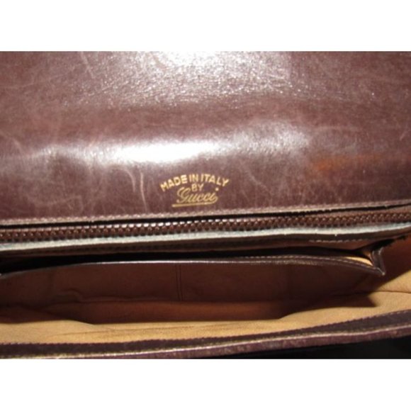 Gucci Brown Micro Guccissima Suede & Leather 1955 Horsebit Bag - Picture 11 of 12